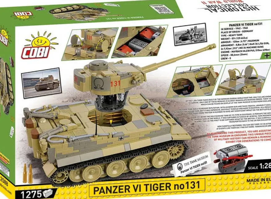 Historical Collection WWII - Panzer VI Tiger No 131