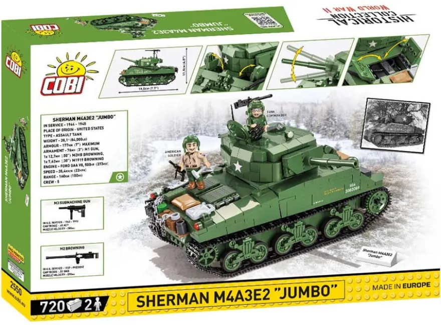 Historical Collection WWII - Sherman M4A3E2 Jumbo