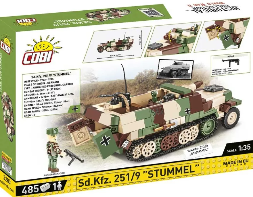Historical Collection WWII - Sd. Kfz. 251/9 "Stummel"
