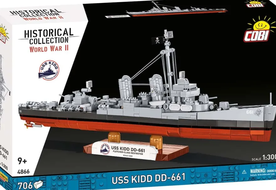 Historical Collection WWII - USS KIDD DD-661