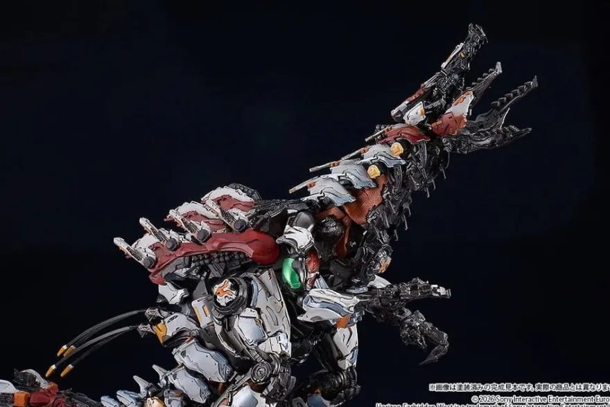 Horizon Forbidden West Moderoid Plastic Model Kit Slaughterspine 39 cm