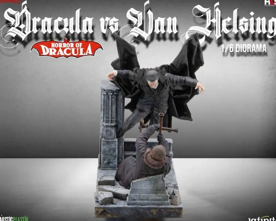 Horror Of Dracula - Dracula vs. Van Helsing 1/6 Diorama