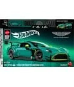 Hot Wheels Elite Mattel Brick Shop Bauset 1/16 '24 Aston Martin Vantage GT3