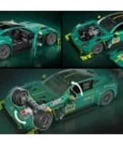 Hot Wheels Elite Mattel Brick Shop Bauset 1/16 '24 Aston Martin Vantage GT3