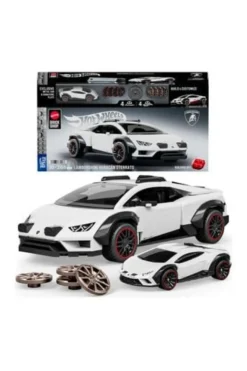 Hot Wheels Speed Mattel Brick Shop Bauset 1/32 Lamborghini Huracán Sterrato
