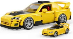 Hot Wheels Speed Series Mattel Brick Shop Bauset 1/32 '07 Honda S2000