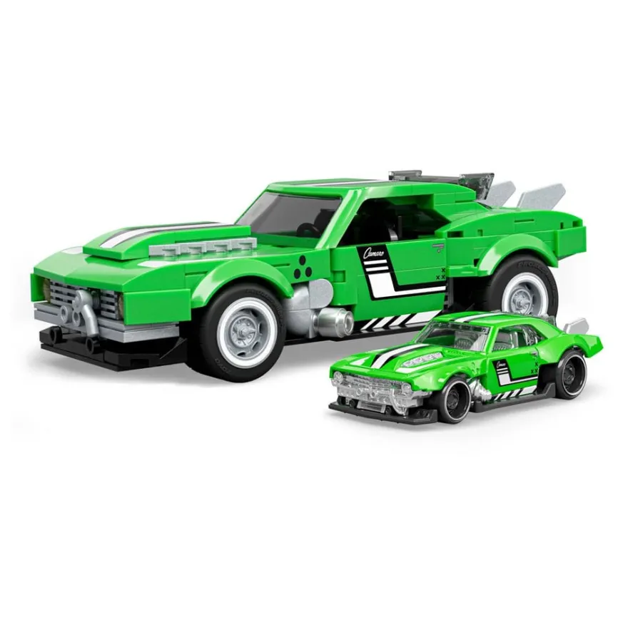 Hot Wheels Speed Series Mattel Brick Shop Bauset 1/32 Custom '68 Camaro