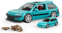 Hot Wheels Speed Series Mattel Brick Shop Bauset 1/32 Custom ’90 Honda Civic EF