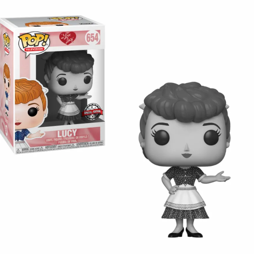 I Love Lucy Funko Pop! Vinylfigur Lucy (Black & White) 654 Exclusive