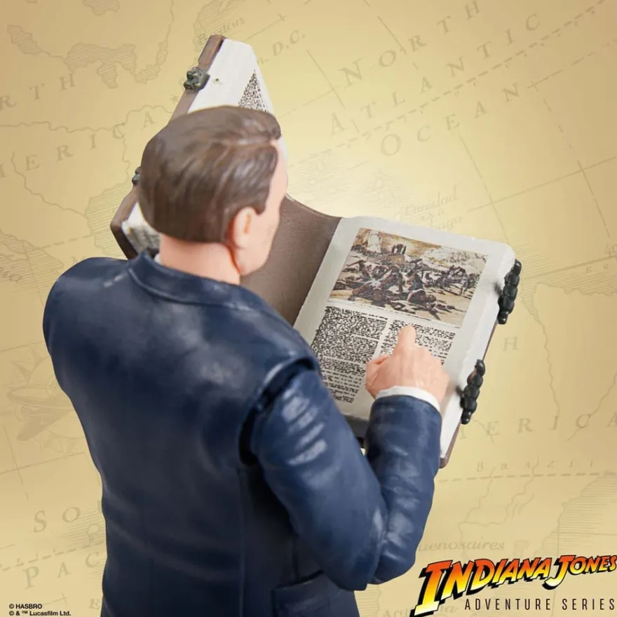 Indiana Jones Adventure Series Actionfiguren Marcus Brody & René Belloq (Jäger des verlorenen Schatz