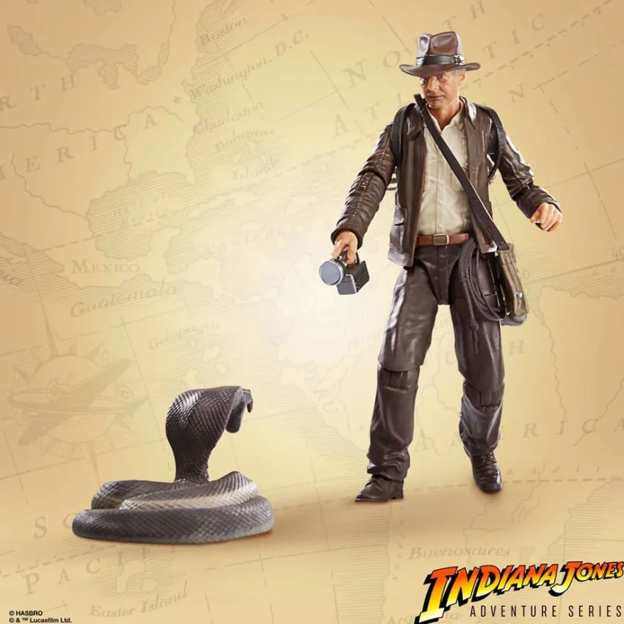 Indiana Jones Adventure Series Actionfigur Indiana Jones (Rad des Schicksals) 15 cm