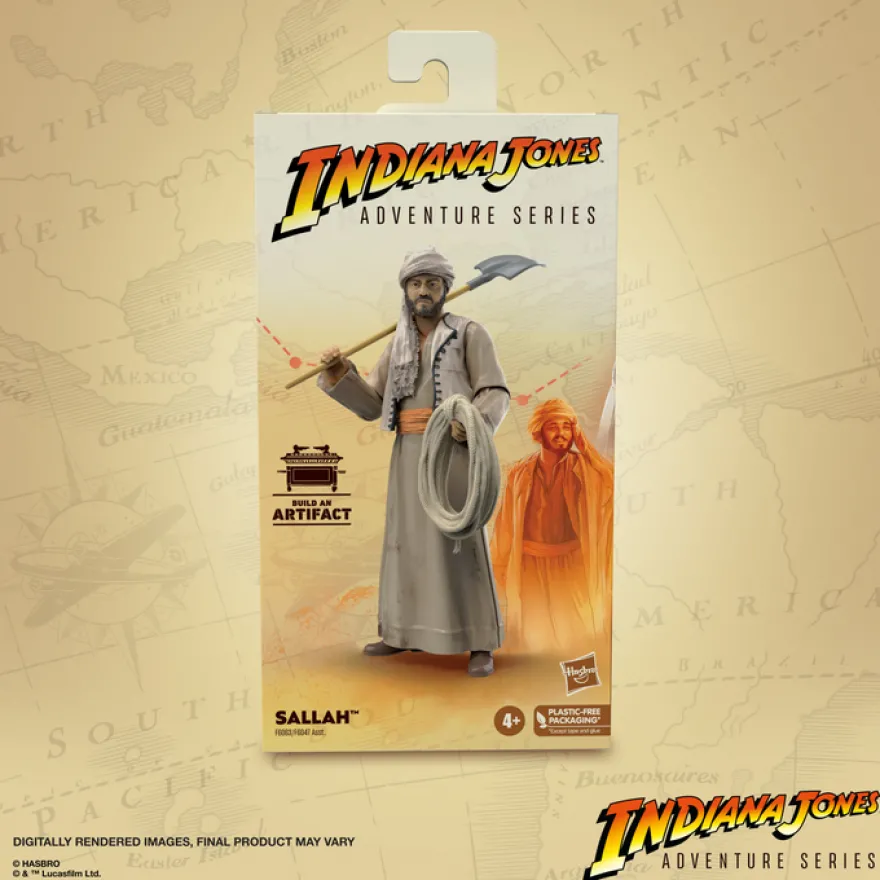 Indiana Jones Adventure Series Actionfigur 15 cm Sallah