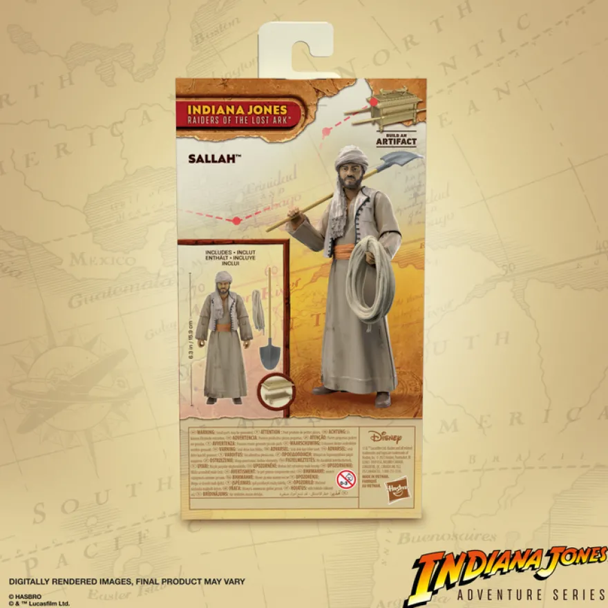 Indiana Jones Adventure Series Actionfigur 15 cm Sallah