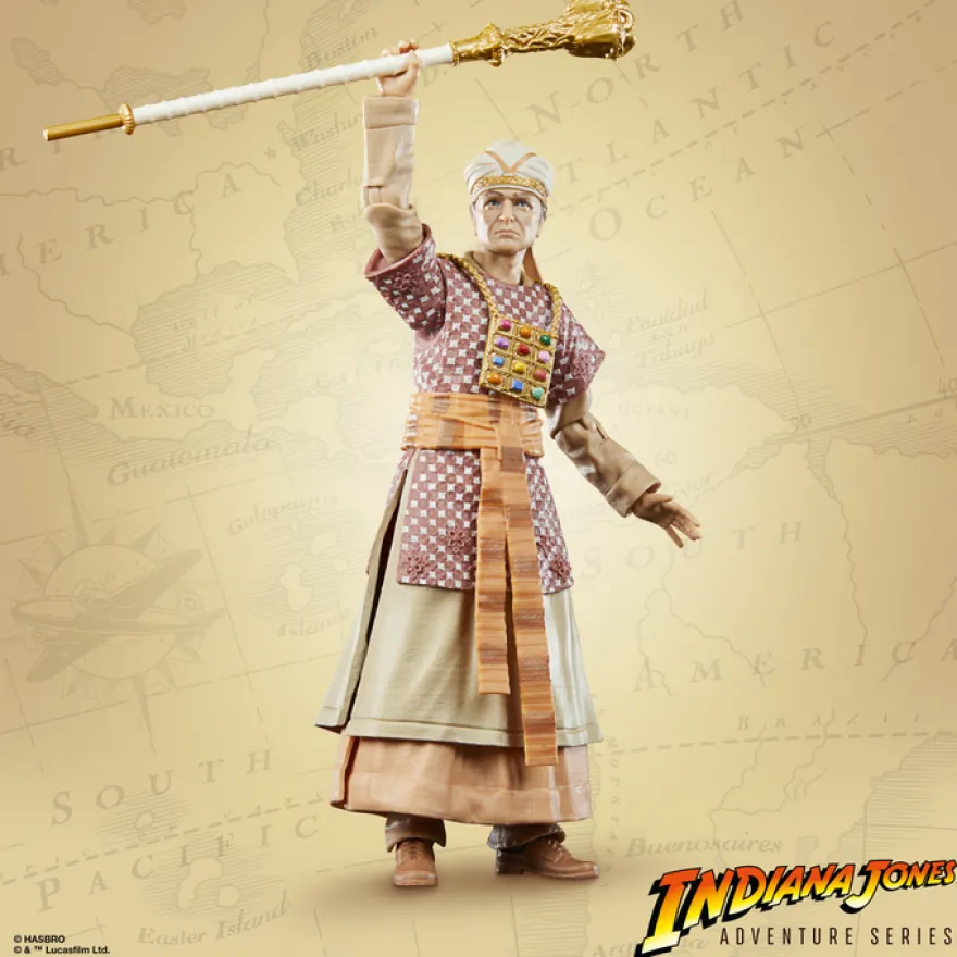 Indiana Jones Adventure Series Actionfigur 15 cm René Belloq (Ceremonial)
