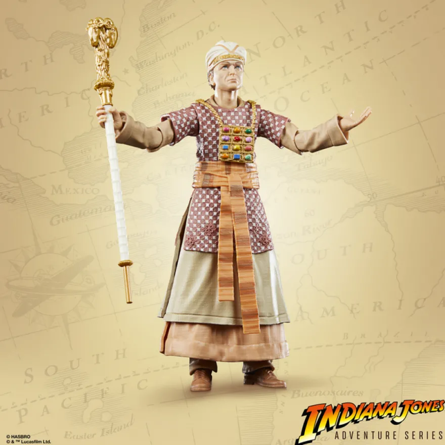 Indiana Jones Adventure Series Actionfigur 15 cm René Belloq (Ceremonial)