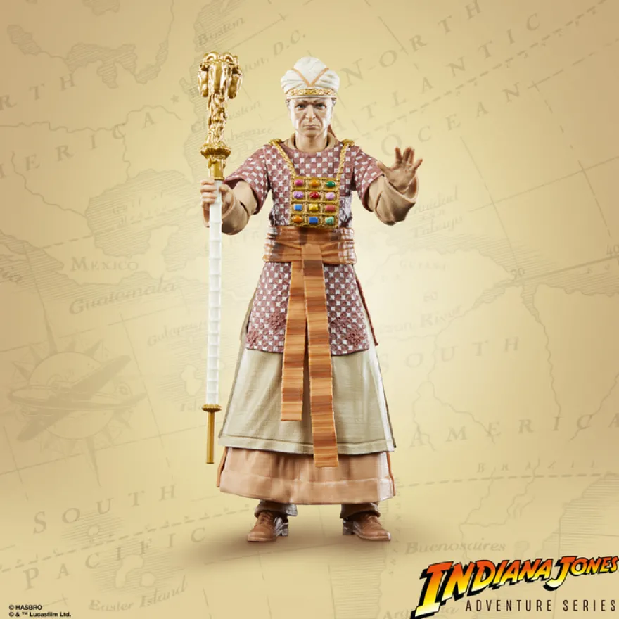 Indiana Jones Adventure Series Actionfigur 15 cm René Belloq (Ceremonial)