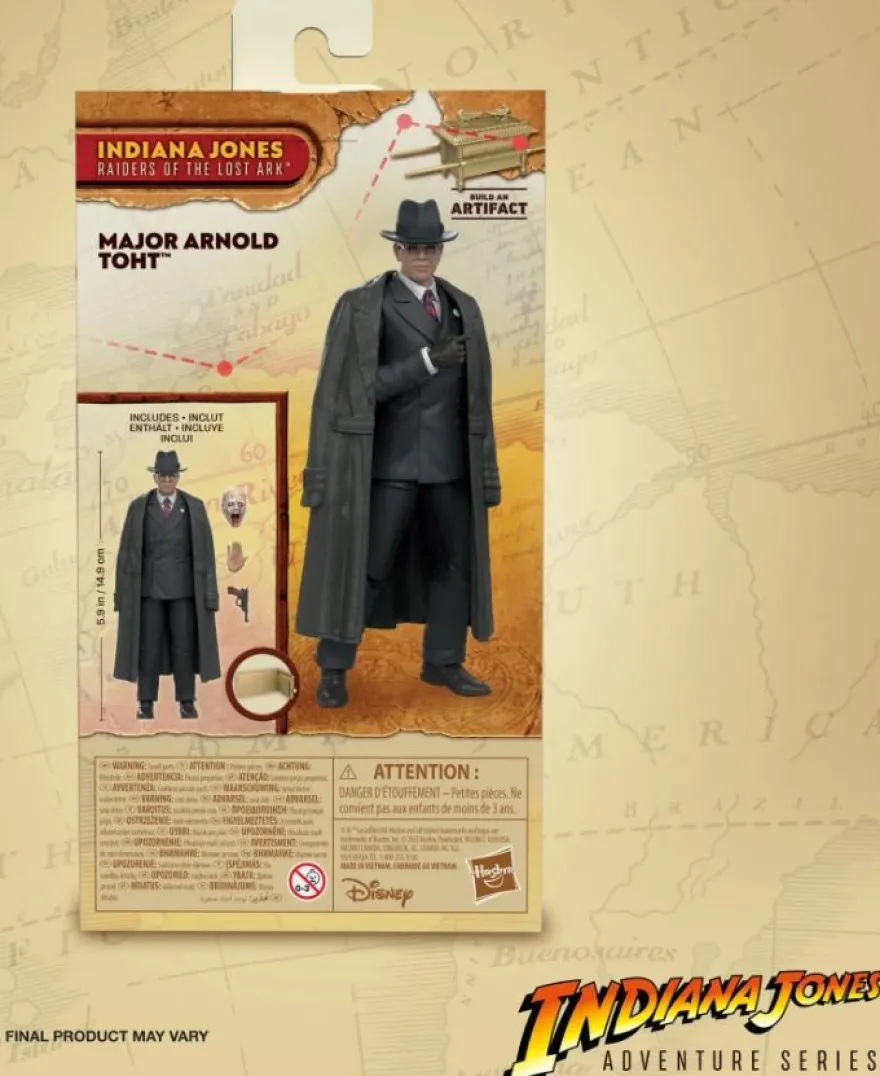 Indiana Jones Adventure Series Actionfigur 15 cm Major Arnold Toht