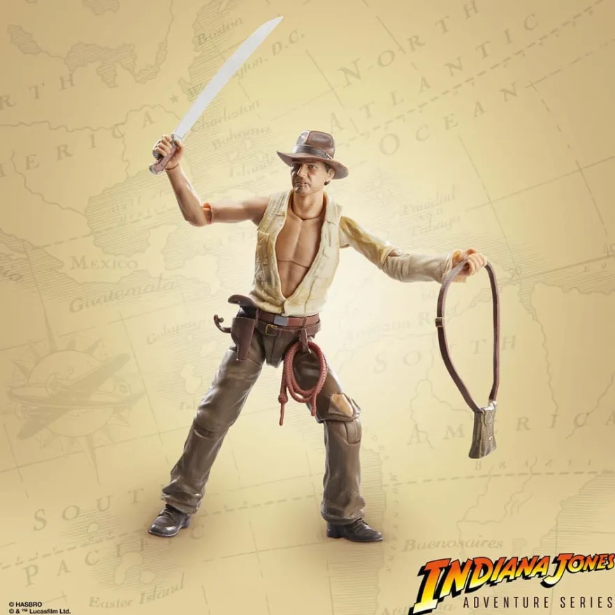 Indiana Jones Adventure Series Actionfigur Indiana Jones (Tempel des Todes) 15 cm