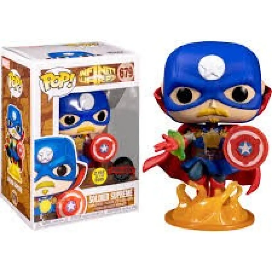 Infinity Wars Funko Pop! Vinylfigur Soldier Supreme (Glow-in-the-Dark) Exclusive
