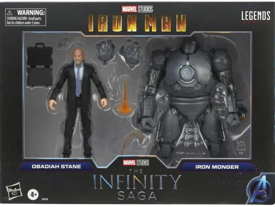 Iron Man Marvel Legends Actionfiguren Obadiah Stane & Iron Monger (Infinity Saga)
