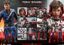 Iron Man 2 Movie Masterpiece Actionfigur 1/6 Tony Stark (Mark V Suit Up Version)