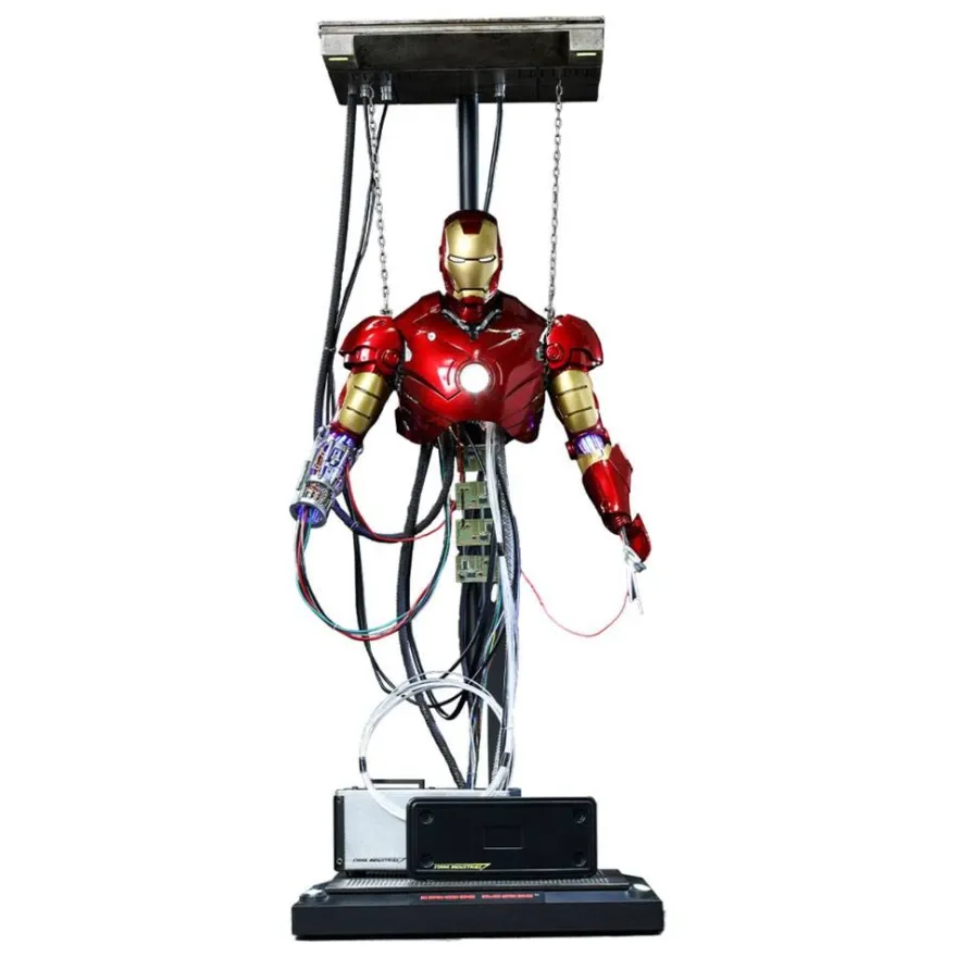 Iron Man Movie Masterpiece Actionfigur 1/6 Iron Man Mark III (Construction Version)