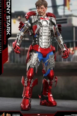 Iron Man 2 Movie Masterpiece Actionfigur 1/6 Tony Stark (Mark V Suit Up Version)