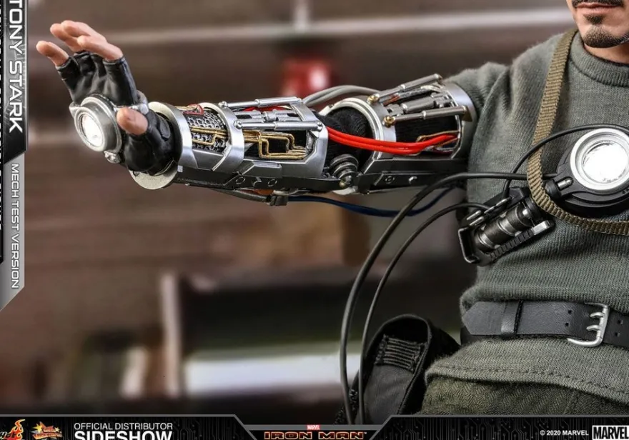 Iron Man Movie Masterpiece Actionfigur 1/6 Tony Stark (Mech Test Version)