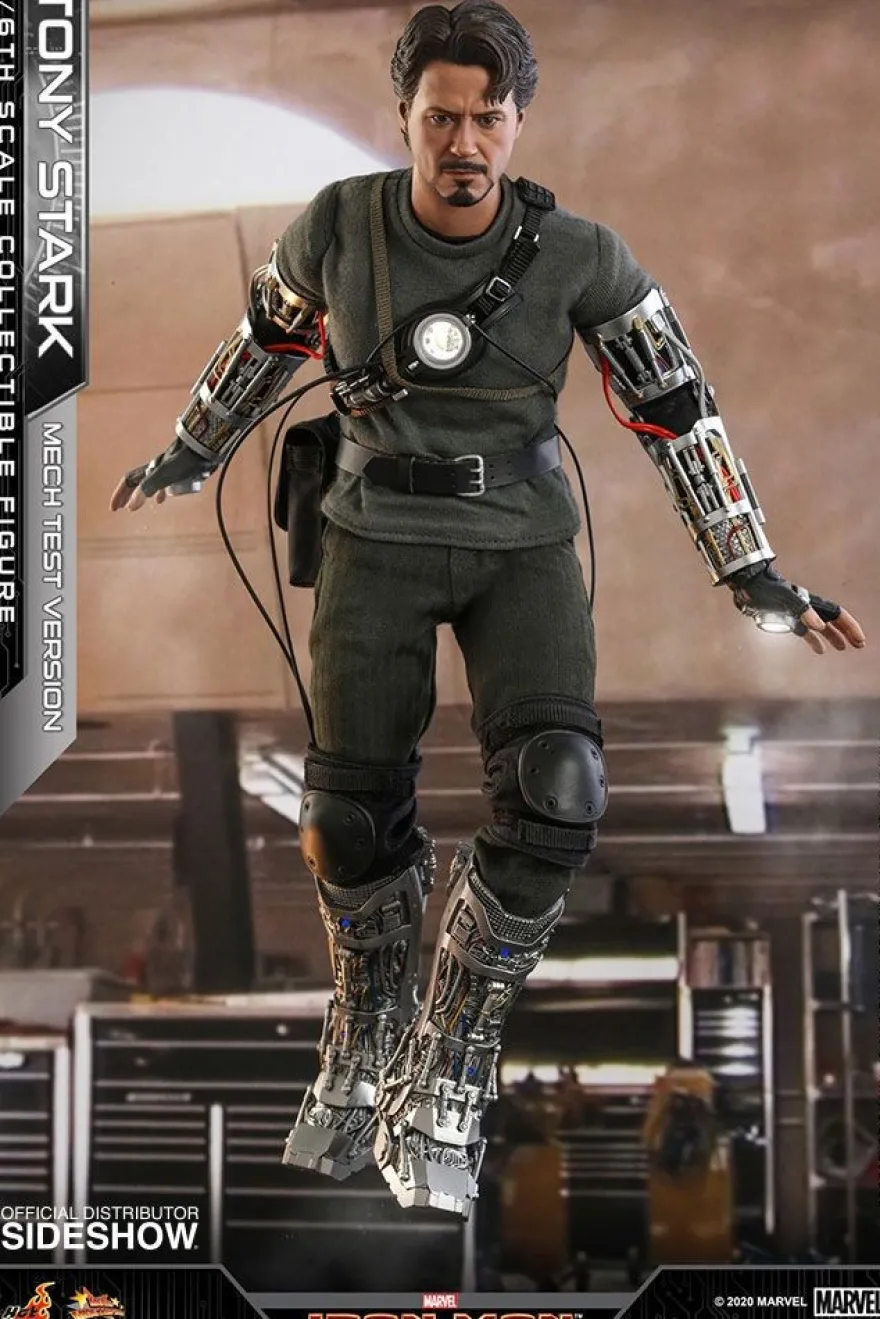 Iron Man Movie Masterpiece Actionfigur 1/6 Tony Stark (Mech Test Version)