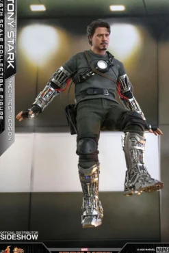 Iron Man Movie Masterpiece Actionfigur 1/6 Tony Stark (Mech Test Version)
