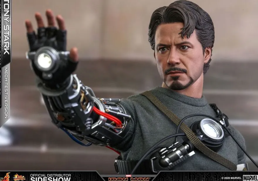 Iron Man Movie Masterpiece Actionfigur 1/6 Tony Stark (Mech Test Version)