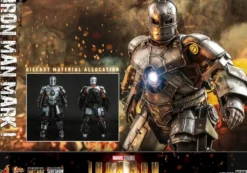 Iron Man Movie Masterpiece Diecast Actionfigur 1/6 Iron Man Mark I