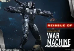 Iron Man 2 Movie Masterpiece Diecast Actionfigur 1/6 War Machine (Reissue)