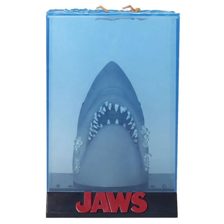 Jaws 3D Poster PVC Figur 50th Anniversary 26 cm