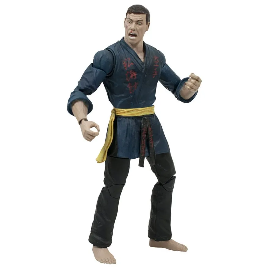 Jean-Claude Van Damme Deluxe Actionfigur Blue Gi Version 18 cm