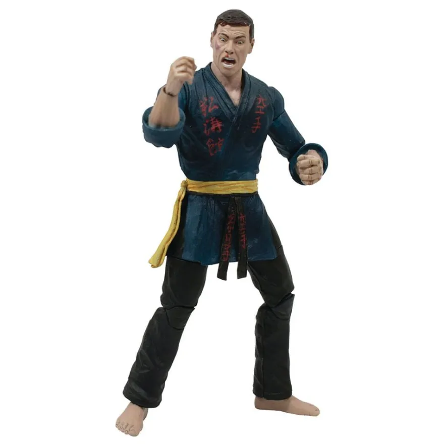 Jean-Claude Van Damme Deluxe Actionfigur Blue Gi Version 18 cm