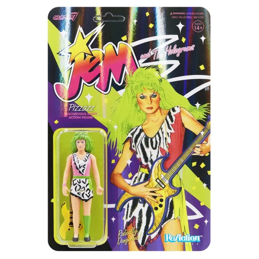Jem and the Holograms ReAction Actionfigur Pizzazz