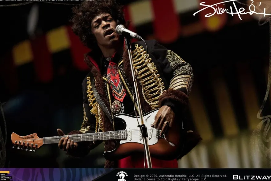 Jimi Hendrix Premium UMS Actionfigur 1/6 Jimi Hendrix