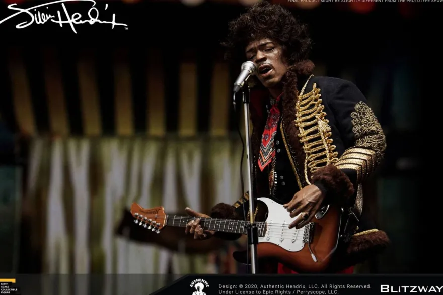 Jimi Hendrix Premium UMS Actionfigur 1/6 Jimi Hendrix