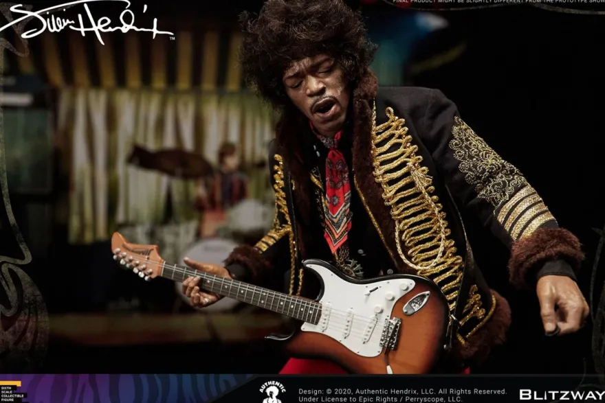 Jimi Hendrix Premium UMS Actionfigur 1/6 Jimi Hendrix