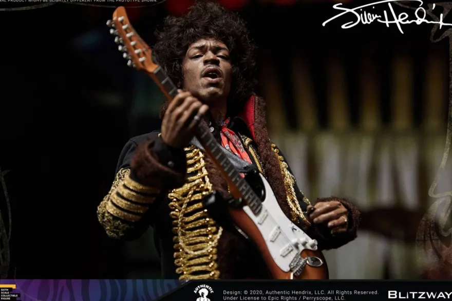 Jimi Hendrix Premium UMS Actionfigur 1/6 Jimi Hendrix