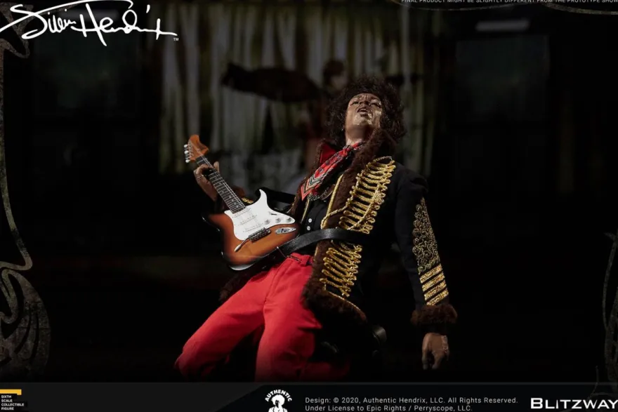 Jimi Hendrix Premium UMS Actionfigur 1/6 Jimi Hendrix