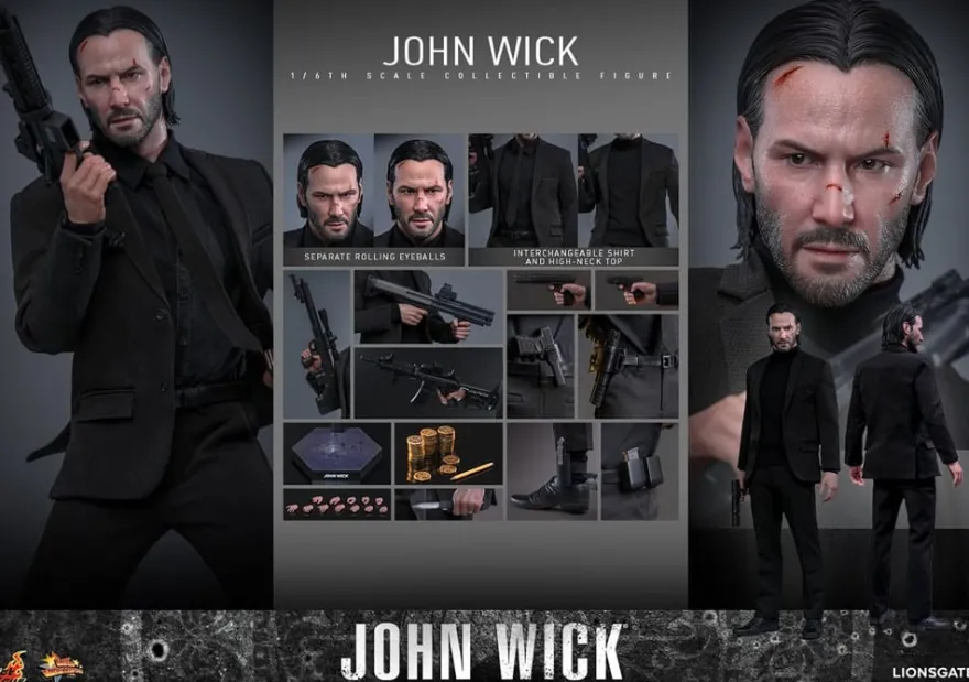 John Wick Movie Masterpiece Actionfigur 1/6 John Wick 31 cm
