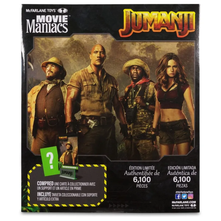 Jumanji Movie Maniacs Actionfigur Shelly 15 cm