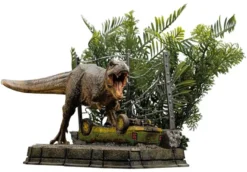 Jurassic Park Icons Statue T-Rex Breakout Set A 17 cm