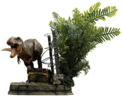 Jurassic Park Icons Statue T-Rex Breakout Set A 17 cm