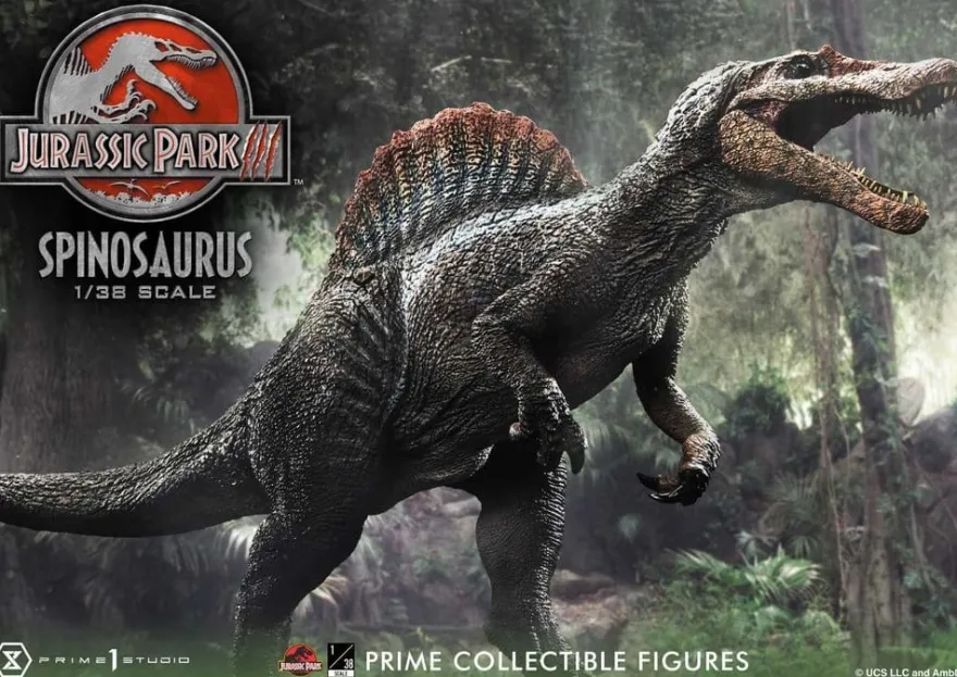 Jurassic Park III (Film) Prime Collectible Figures Statue 1/38 Spinosaurus 24 cm