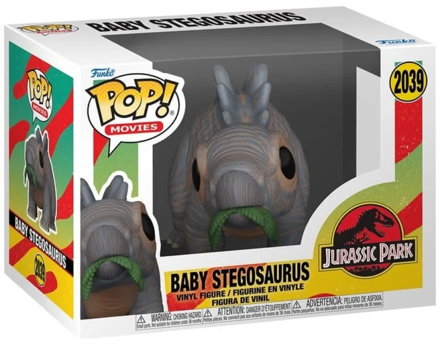 Jurassic Park POP! Movies Vinyl Figur Baby Stegosaurus 9 cm