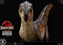 Jurassic Park Prime Collectibles Statue 1:10 Velociraptor Closed Mouth 19 cm