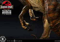 Jurassic Park Prime Collectibles Statue 1:10 Velociraptor Closed Mouth 19 cm